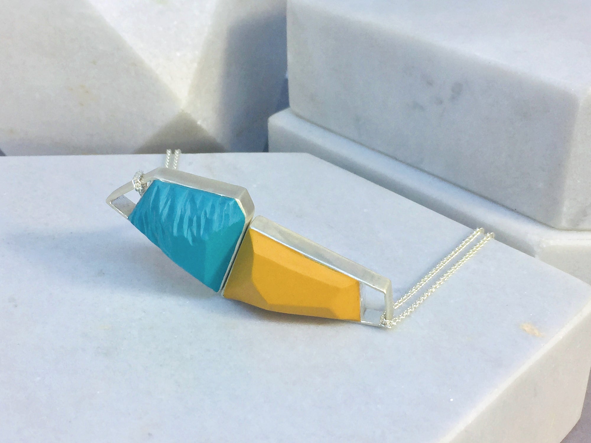 Magnetic - Reversible Necklace - 36 colour/shape combinations