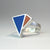 Minimalist ring - pop of colour - sliver and resin- customise own colours